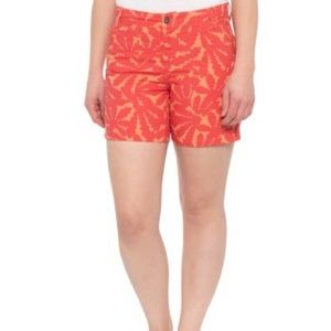 The North Face orange shorts